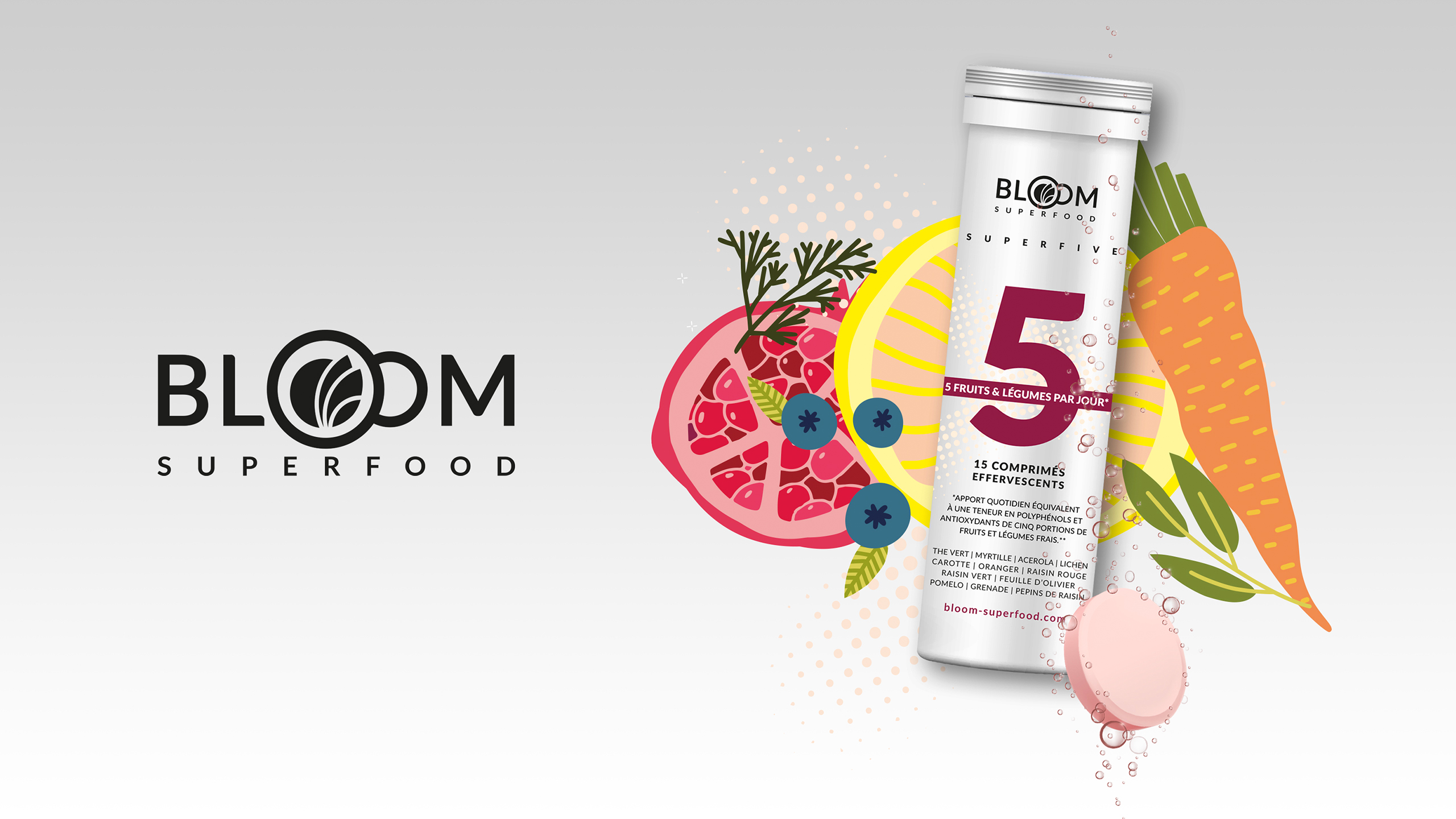 Bloom Superfood Acanthis Communication