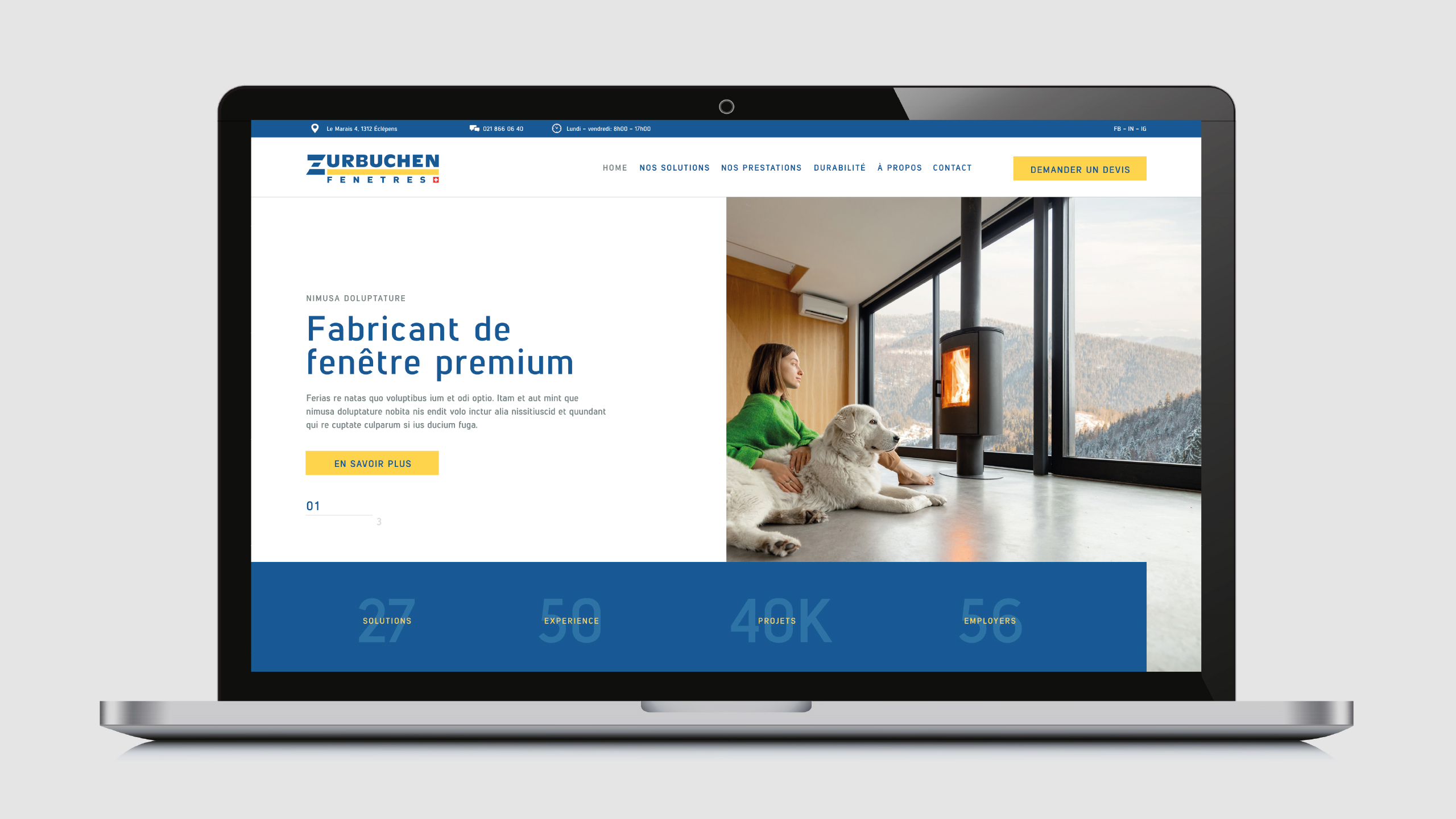 Site Web Zurbuchen